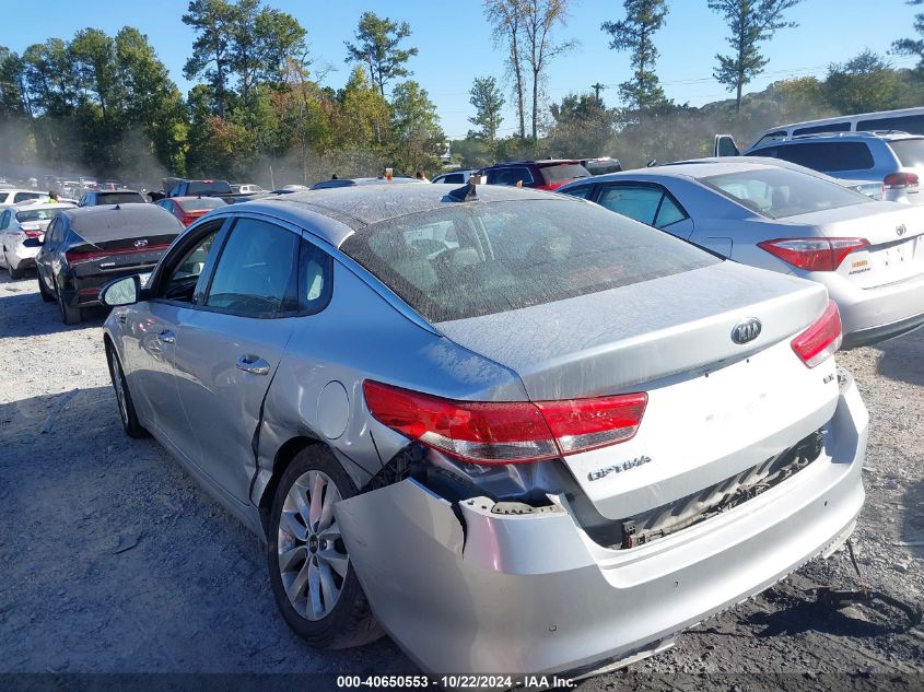 2018 Kia Optima Ex VIN: 5XXGU4L38JG239134 Lot: 40650553