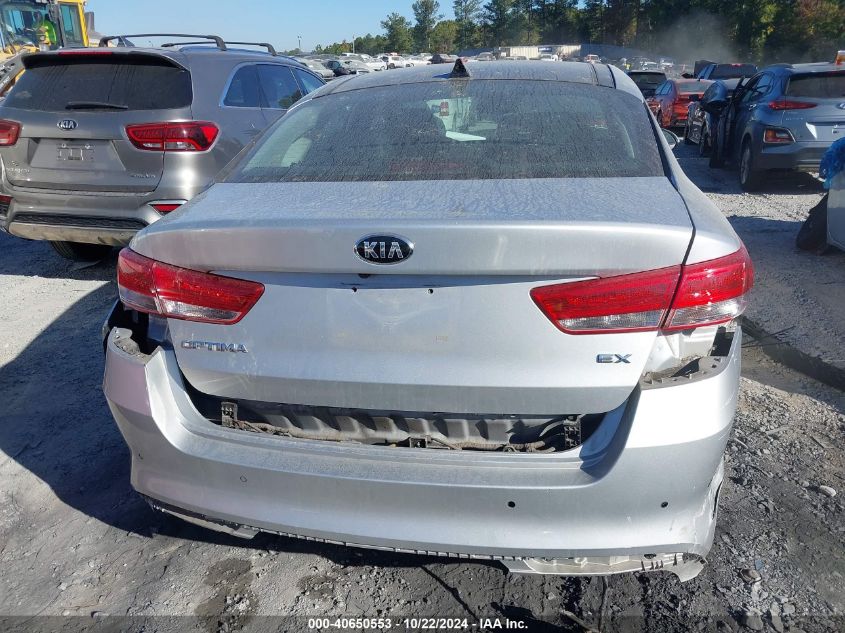 2018 Kia Optima Ex VIN: 5XXGU4L38JG239134 Lot: 40650553