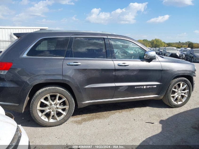 2014 Jeep Grand Cherokee Summit VIN: 1C4RJEJT7EC136674 Lot: 40650567