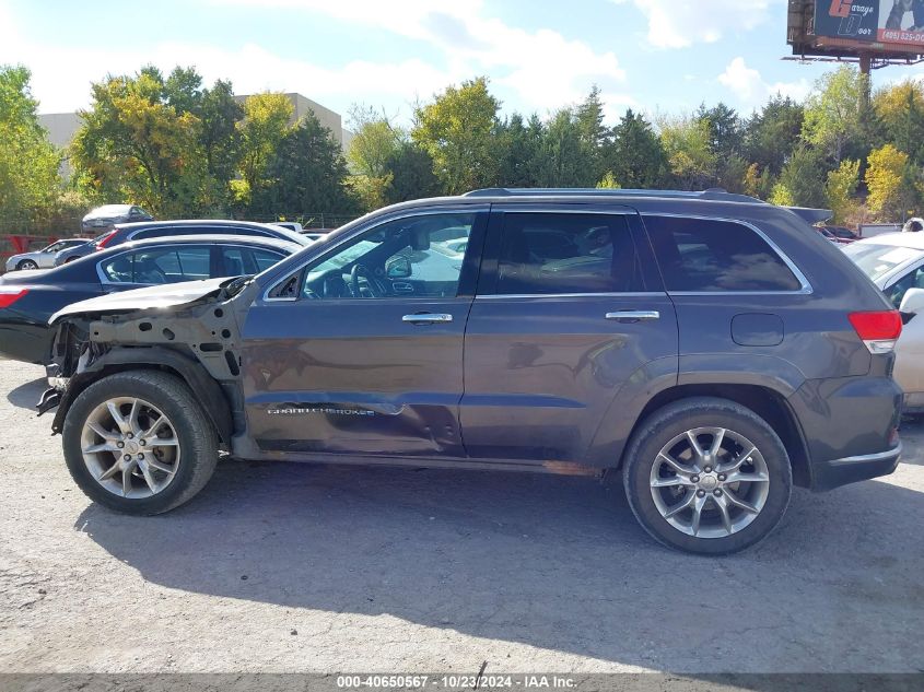 2014 Jeep Grand Cherokee Summit VIN: 1C4RJEJT7EC136674 Lot: 40650567