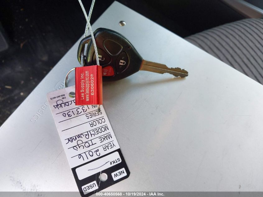 2016 TOYOTA 4RUNNER SR5 - JTEZU5JR9G5133130