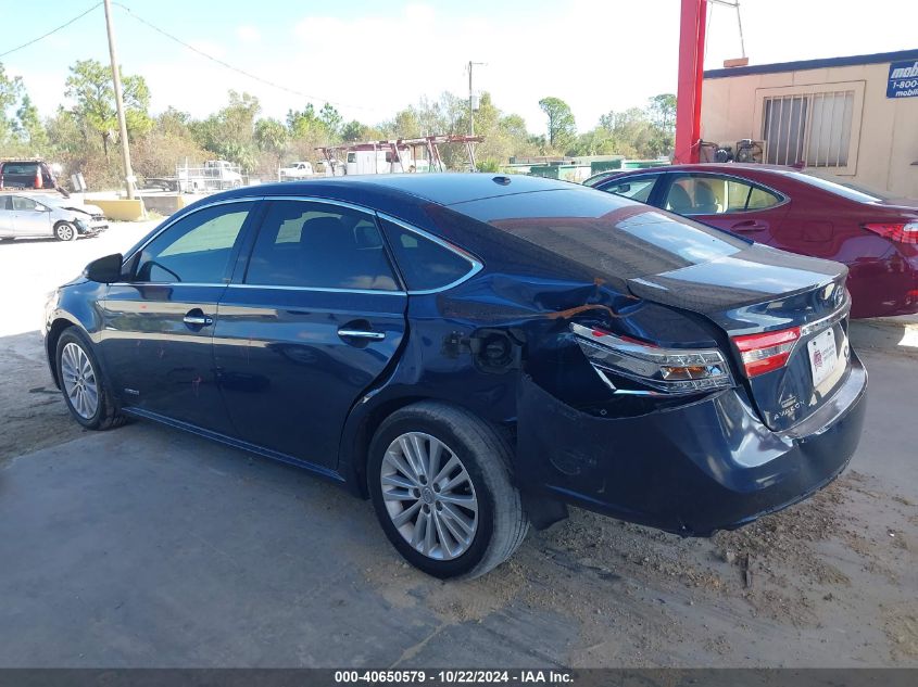 2015 Toyota Avalon Hybrid Xle Touring VIN: 4T1BD1EB1FU044017 Lot: 40650579