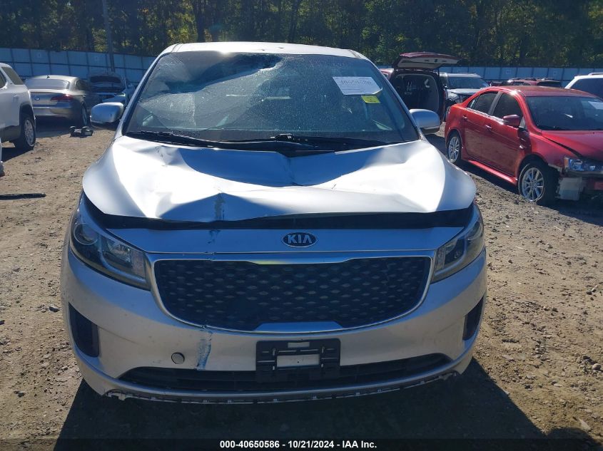 2017 Kia Sedona L VIN: KNDMA5C17H6279567 Lot: 40650586