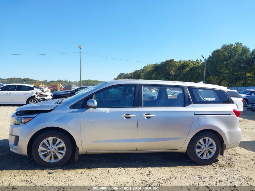 2017 Kia Sedona L VIN: KNDMA5C17H6279567 Lot: 40650586