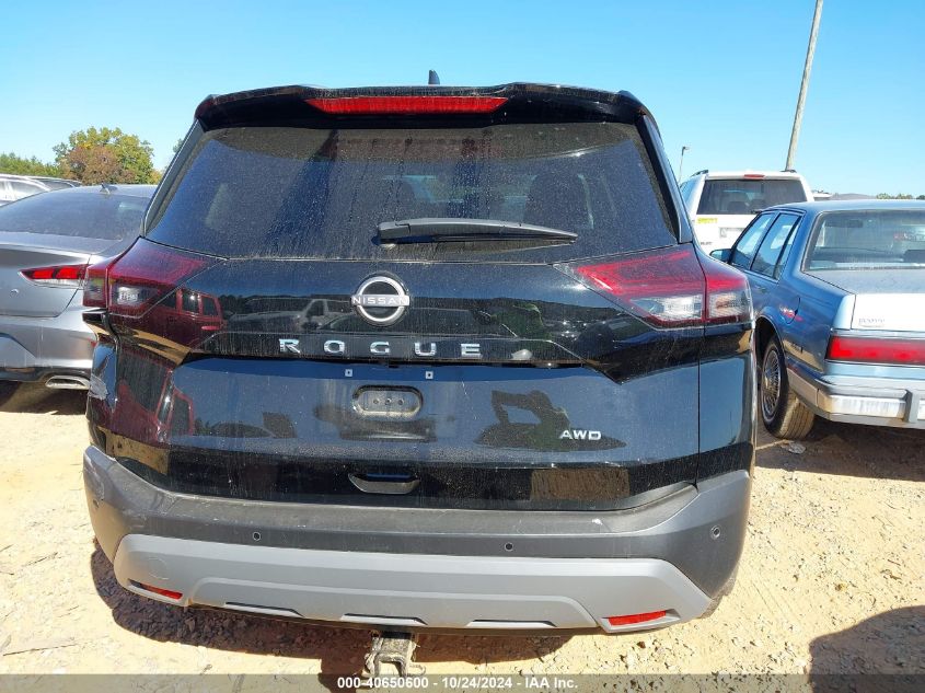 2023 Nissan Rogue S Intelligent Awd VIN: 5N1BT3AB4PC676022 Lot: 40650600