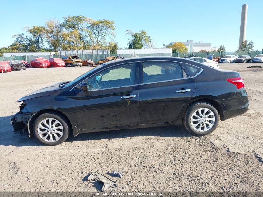 2018 Nissan Sentra Sv VIN: 3N1AB7AP7JY208891 Lot: 40650609