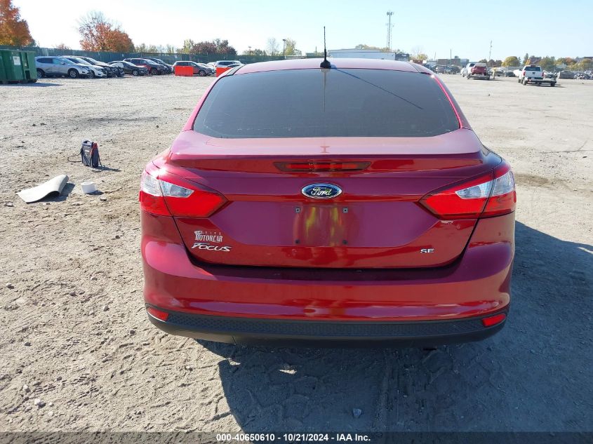 2014 Ford Focus Se VIN: 1FADP3F29EL221566 Lot: 40650610