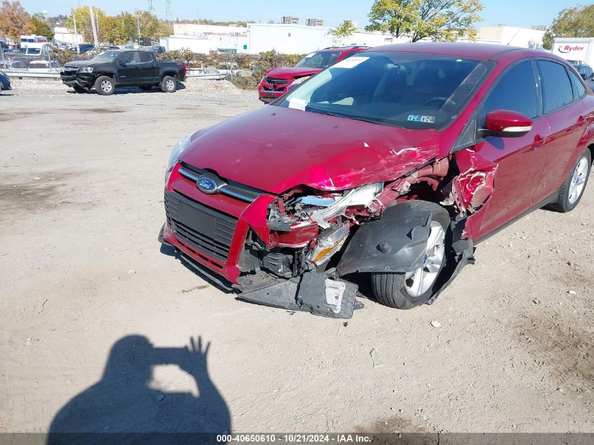 2014 Ford Focus Se VIN: 1FADP3F29EL221566 Lot: 40650610