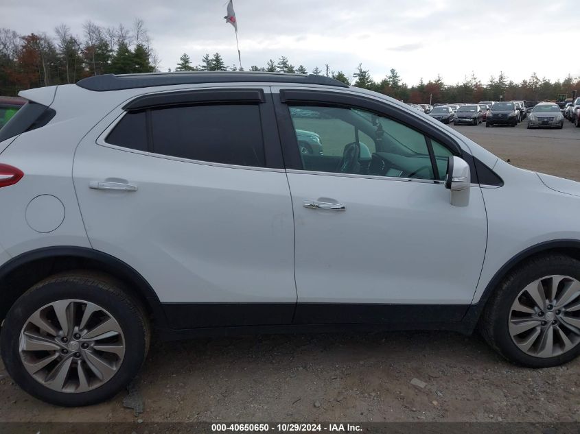 2017 Buick Encore Preferred VIN: KL4CJESB1HB150280 Lot: 40650650