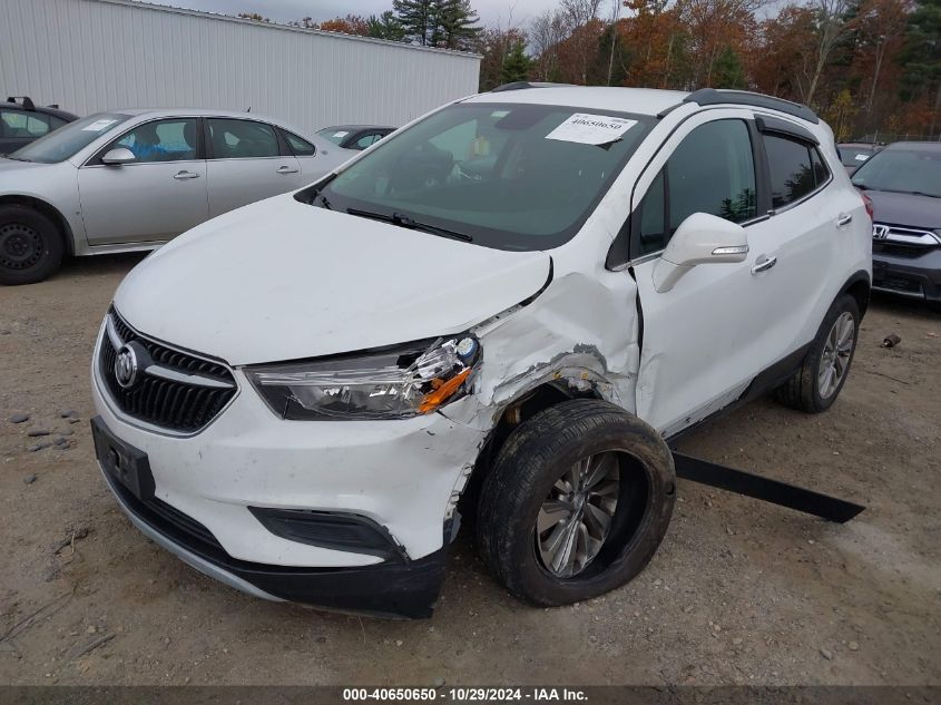 2017 Buick Encore Preferred VIN: KL4CJESB1HB150280 Lot: 40650650