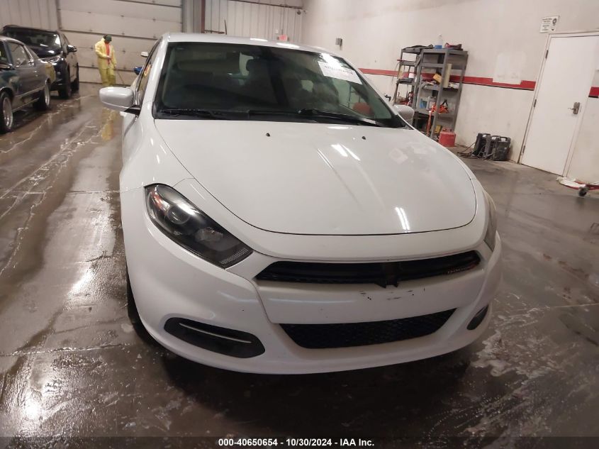 2016 Dodge Dart Sxt VIN: 1C3CDFBB9GD591603 Lot: 40650654