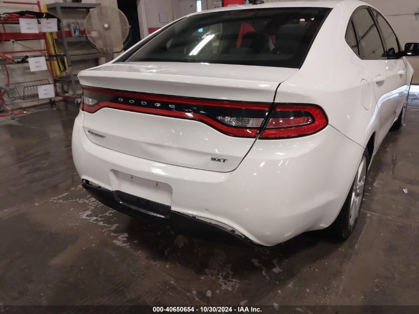 2016 Dodge Dart Sxt VIN: 1C3CDFBB9GD591603 Lot: 40650654