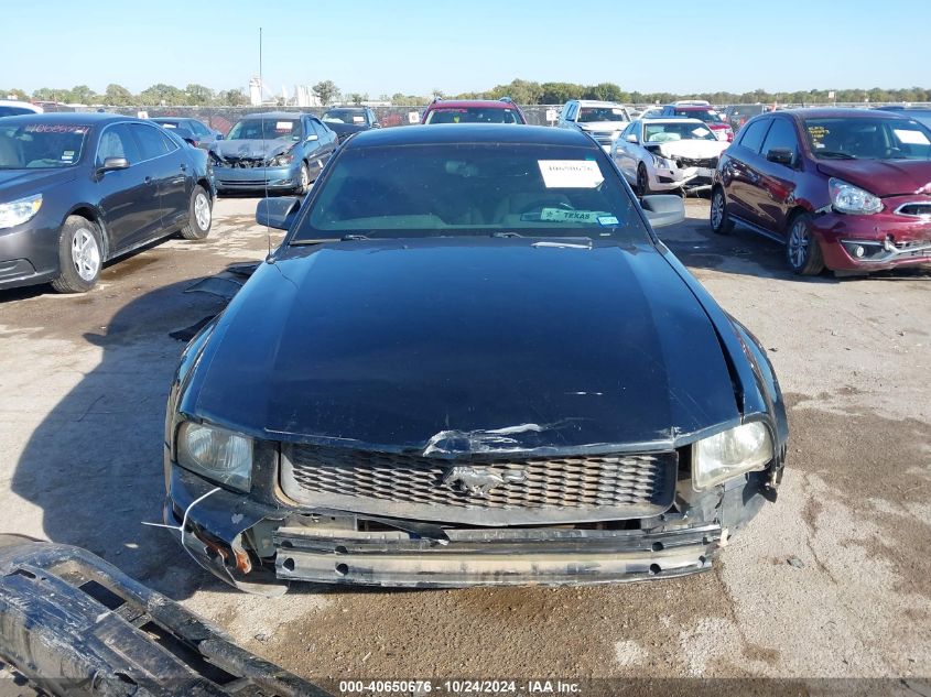 2006 Ford Mustang V6 VIN: 1ZVFT80N465262625 Lot: 40650676