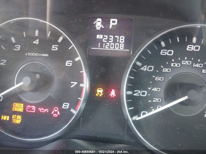 2011 SUBARU LEGACY VIN: 4S3BMCC64B3260627