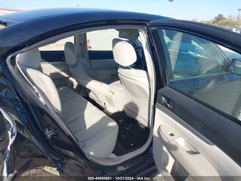2011 SUBARU LEGACY VIN: 4S3BMCC64B3260627