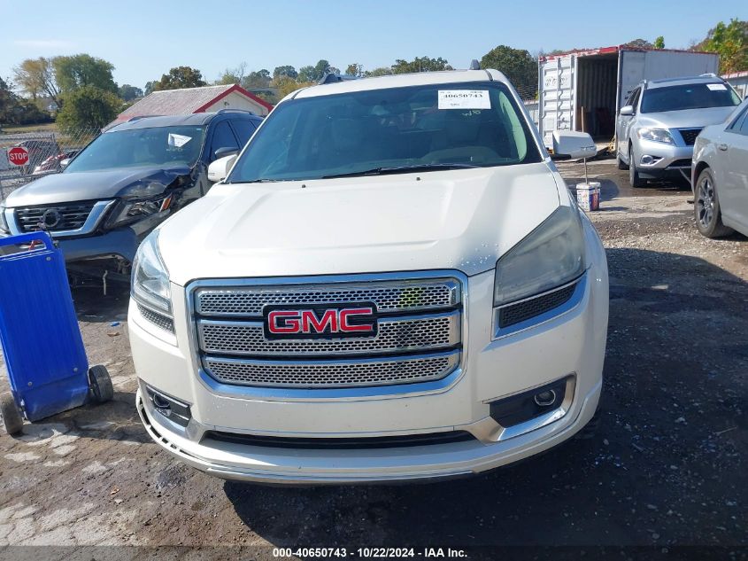 2013 GMC Acadia Denali VIN: 1GKKVTKD6DJ213261 Lot: 40650743