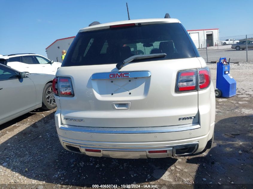 2013 GMC Acadia Denali VIN: 1GKKVTKD6DJ213261 Lot: 40650743