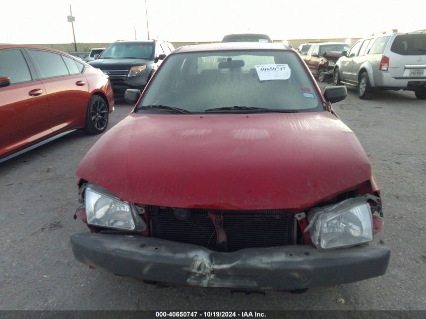 2000 Mazda Protege Dx/Lx VIN: JM1BJ2222Y0217142 Lot: 40650747