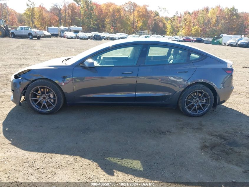 2023 Tesla Model 3 Rear-Wheel Drive VIN: 5YJ3E1EA6PF398395 Lot: 40650755