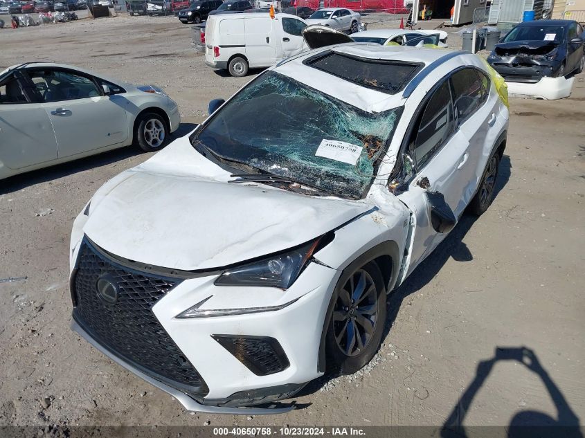 2021 Lexus Nx 300 F Sport VIN: JTJSARBZ5M5022832 Lot: 40650758