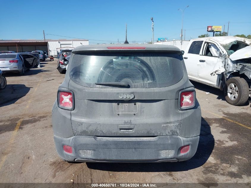 2020 Jeep Renegade Sport VIN: ZACNJAAB5LPL65228 Lot: 40650761