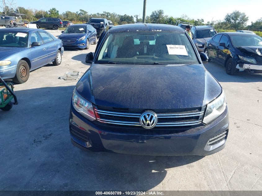 2014 Volkswagen Tiguan Se VIN: WVGAV3AX1EW534577 Lot: 40650789