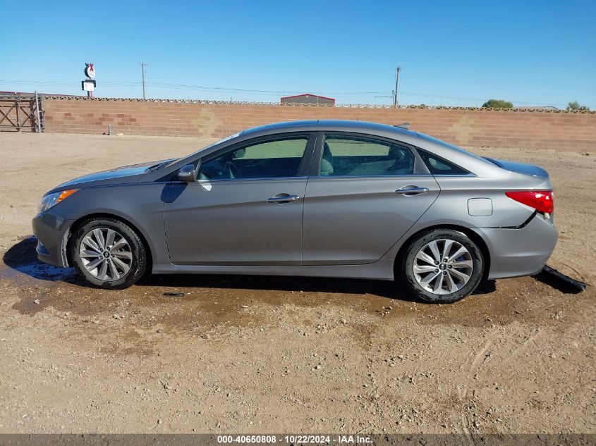 2014 Hyundai Sonata Limited VIN: 5NPEC4AC9EH878419 Lot: 40650808