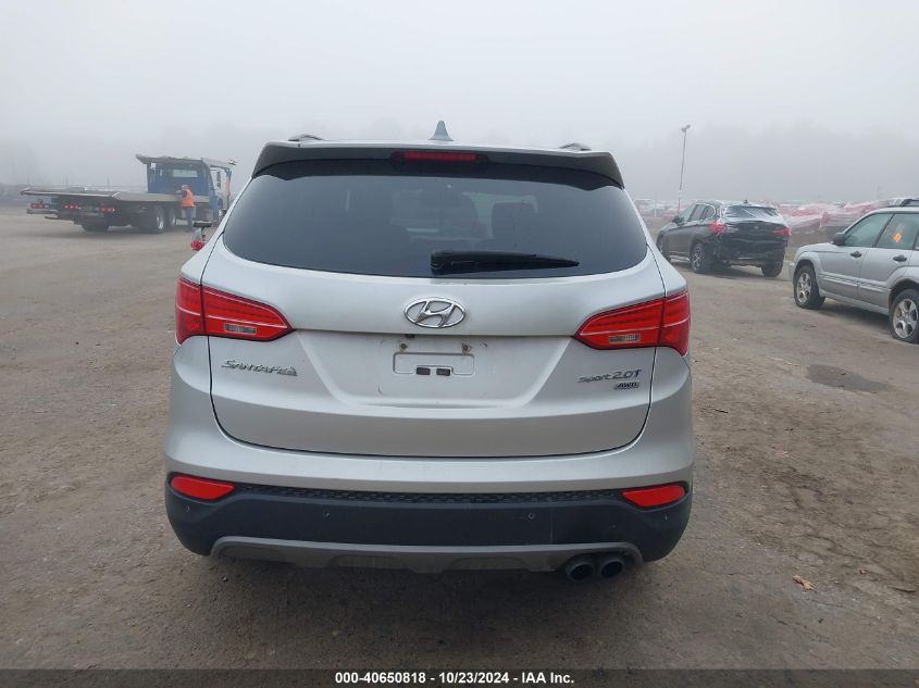 2014 Hyundai Santa Fe Sport 2.0L Turbo VIN: 5XYZWDLA6EG220309 Lot: 40650818