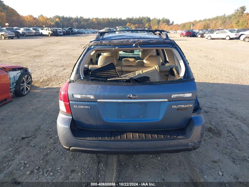 2008 Subaru Outback 2.5I Limited/2.5I Limited L.l. Bean Edition VIN: 4S4BP62C387332995 Lot: 40650856