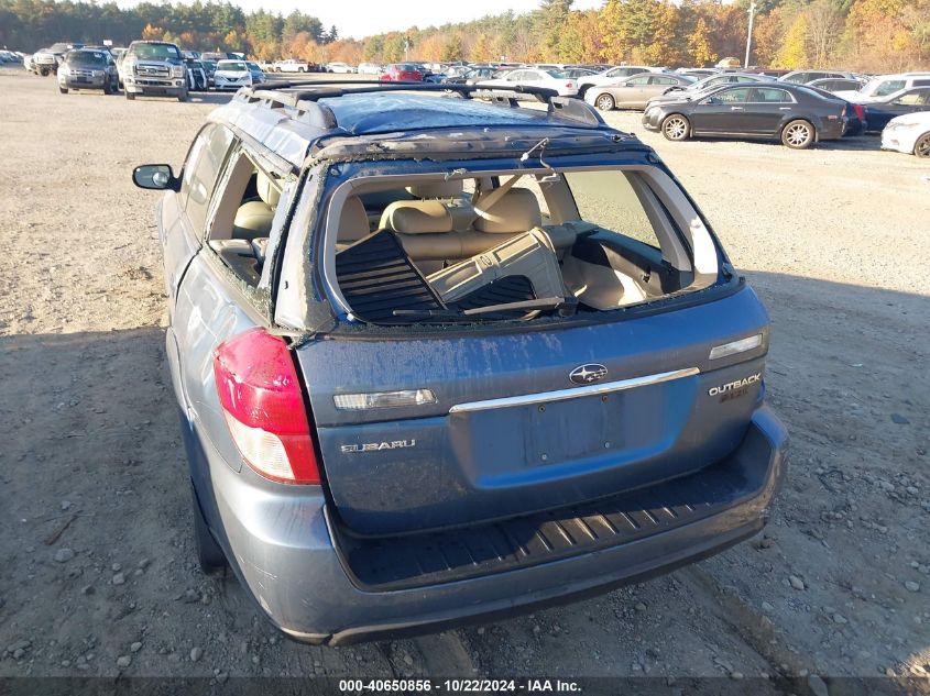 2008 Subaru Outback 2.5I Limited/2.5I Limited L.l. Bean Edition VIN: 4S4BP62C387332995 Lot: 40650856