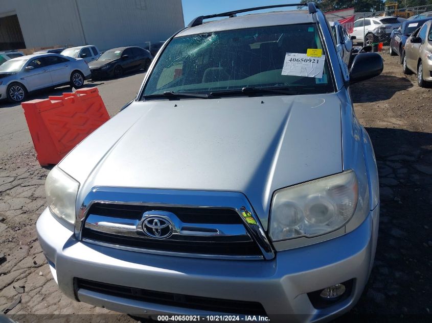 2007 Toyota 4Runner Sr5 V6 VIN: JTEZU14R478090920 Lot: 40650921