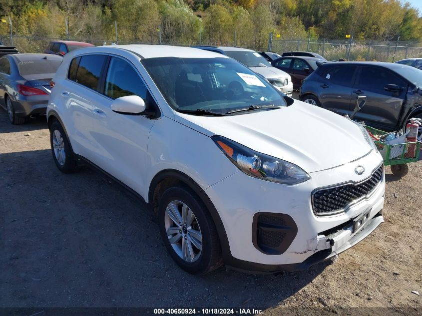 VIN KNDPM3AC0H7067570 2017 KIA Sportage, LX no.1