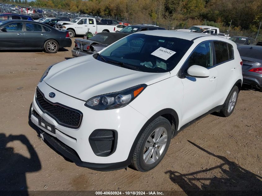 VIN KNDPM3AC0H7067570 2017 KIA Sportage, LX no.2