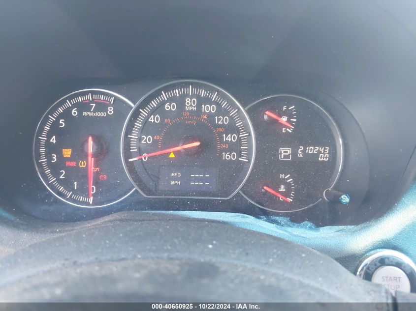 2012 Nissan Maxima 3.5 S VIN: 1N4AA5AP1CC824334 Lot: 40650925