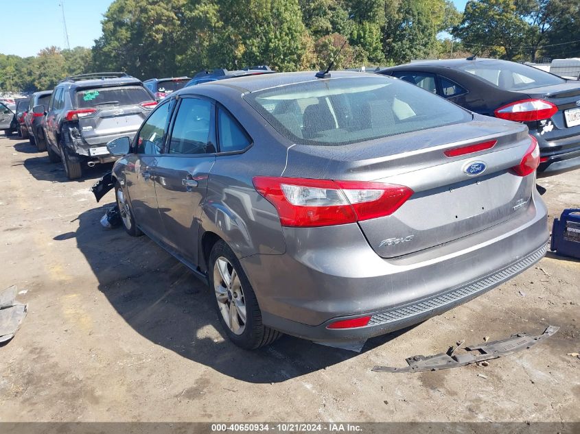 VIN 1FADP3F26EL322872 2014 Ford Focus, SE no.3