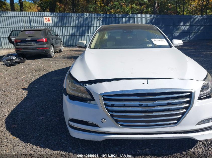 2016 Hyundai Genesis 3.8 VIN: KMHGN4JE6GU127836 Lot: 40650936
