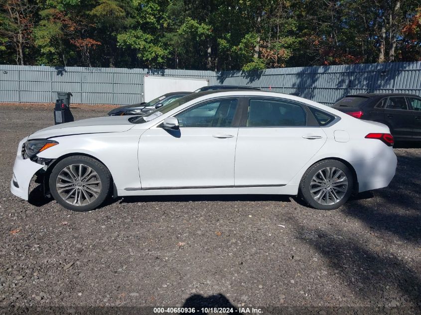 2016 Hyundai Genesis 3.8 VIN: KMHGN4JE6GU127836 Lot: 40650936