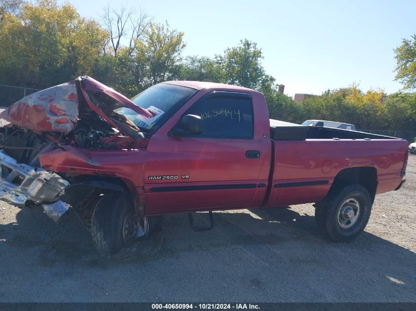 1998 Dodge Ram 2500 St VIN: 3B7KF26Z4WM221034 Lot: 40650994