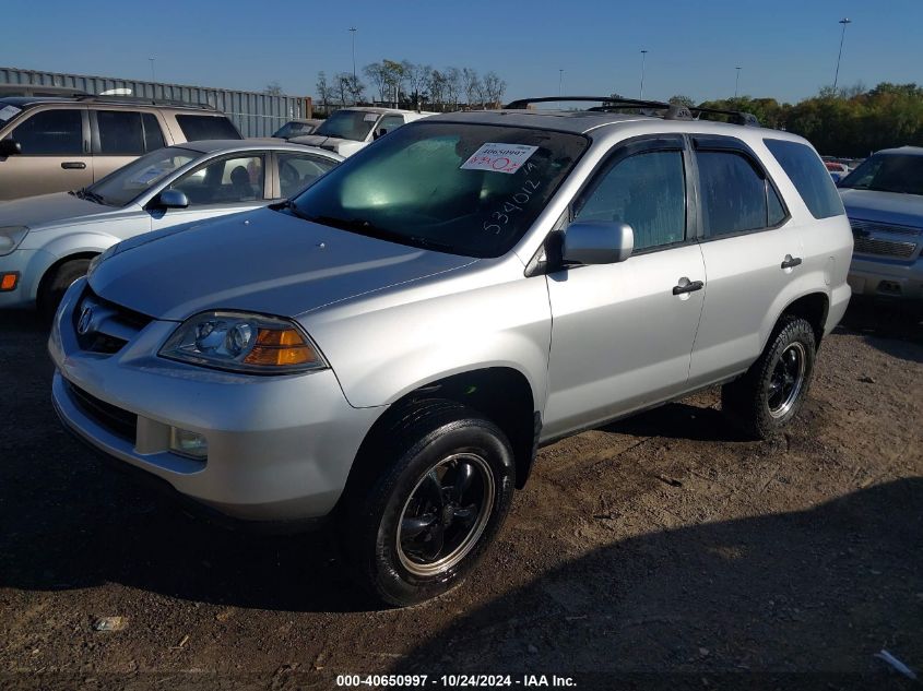 2006 Acura Mdx VIN: 2HNYD18846H534012 Lot: 40650997