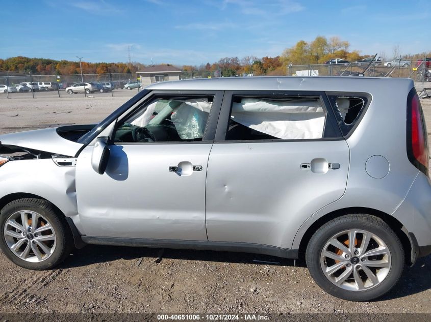 2018 Kia Soul + VIN: KNDJP3A55J7561508 Lot: 40651006