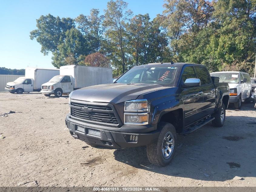 VIN 3GCUKSEC6EG374030 2014 CHEVROLET SILVERADO 1500 no.2