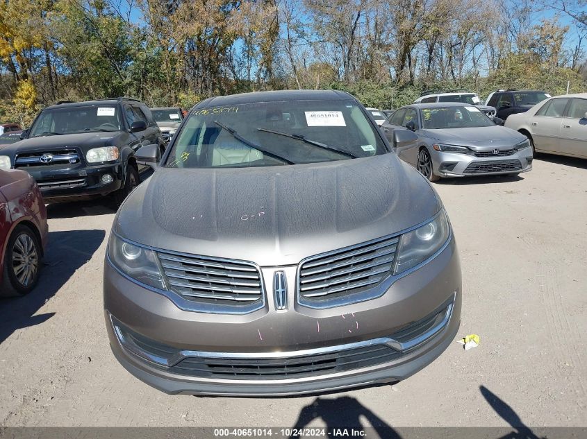 2016 Lincoln Mkx Reserve VIN: 2LMTJ8LR8GBL76246 Lot: 40651014