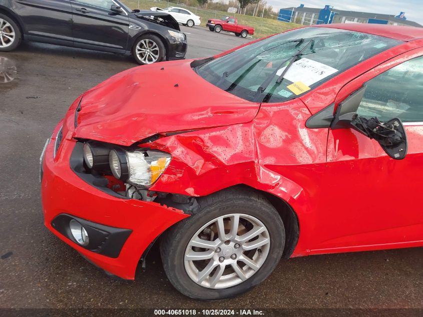 2014 Chevrolet Sonic Lt Auto VIN: 1G1JC5SH3E4164198 Lot: 40651018