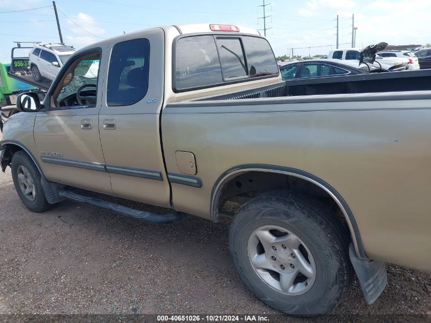 2002 Toyota Tundra Sr5 VIN: 5TBRN34182S231590 Lot: 40651026