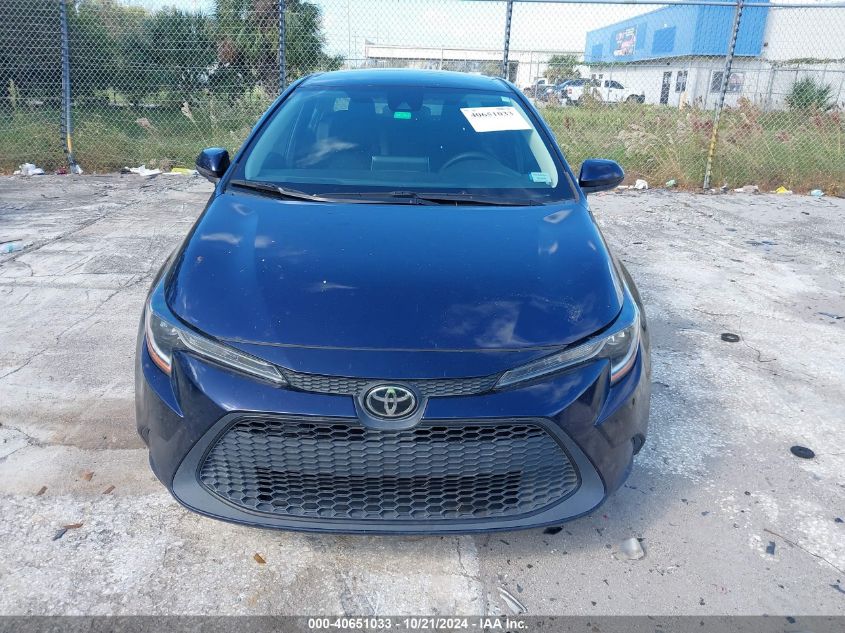 2021 Toyota Corolla Le VIN: 5YFEPMAE8MP166975 Lot: 40651033