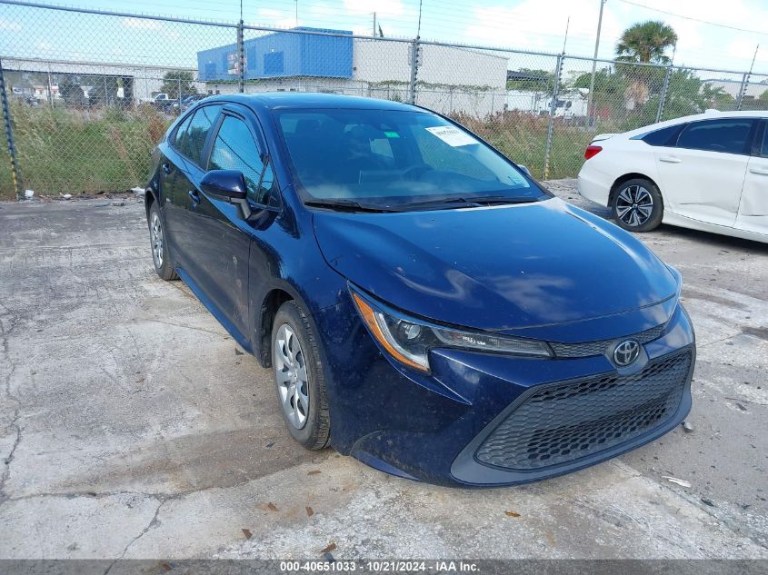 2021 TOYOTA COROLLA LE - 5YFEPMAE8MP166975