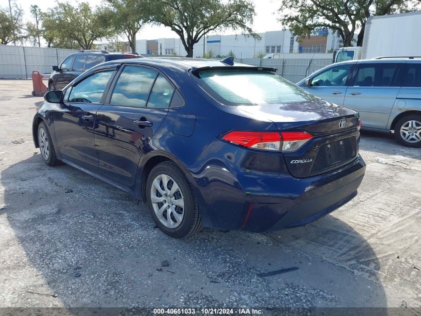 VIN 5YFEPMAE8MP166975 2021 TOYOTA COROLLA no.3