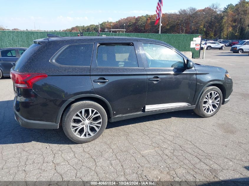 2017 Mitsubishi Outlander Es VIN: JA4AD2A35HZ065196 Lot: 40651034