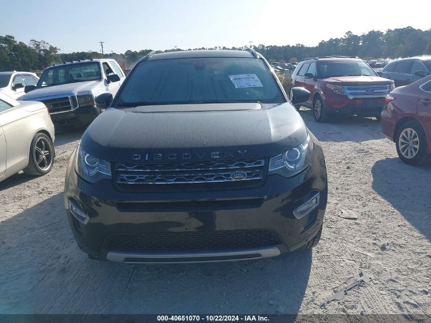 2016 Land Rover Discovery Sport Hse Lux VIN: SALCT2BG5GH553158 Lot: 40651070