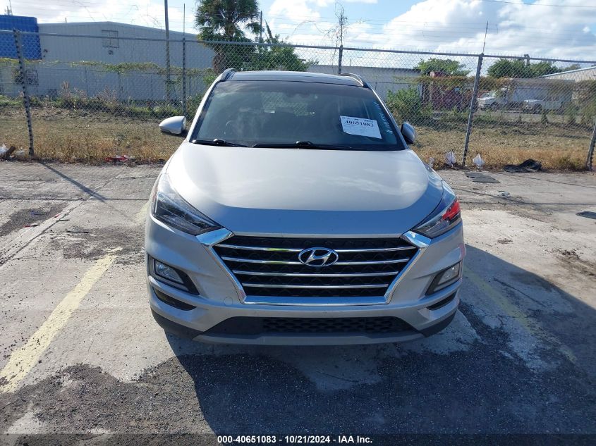 2021 Hyundai Tucson Ultimate VIN: KM8J33AL4MU308496 Lot: 40651083